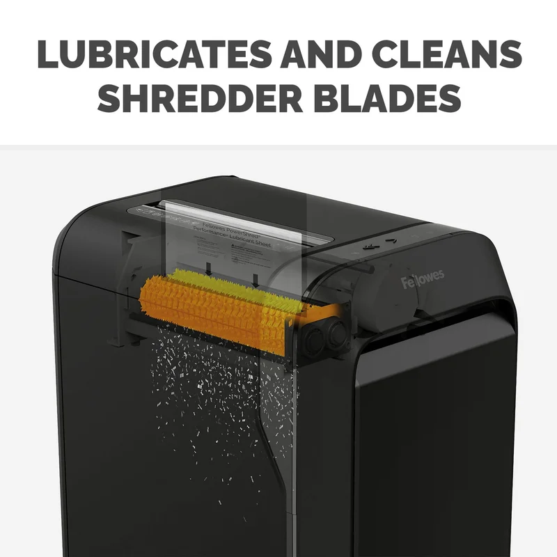 Листове за шредер Fellowes 4025601, намаслени, 10 броя