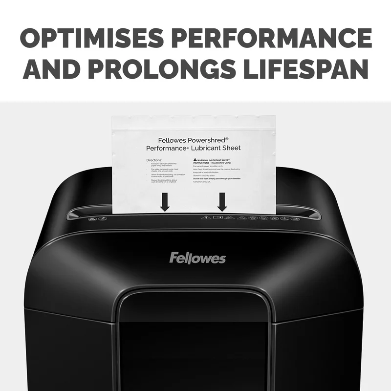 Листове за шредер Fellowes 4025601, намаслени, 10 броя