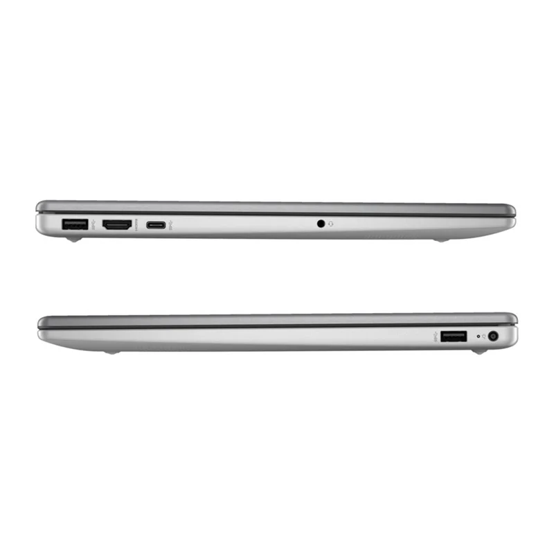 Лаптоп HP 255 G10 Turbo, 15.6'', AMD Ryzen 5, 512 GB SSD, 8 GB RAM, AMD Radeon Graphics, Bluetooth, сребрист