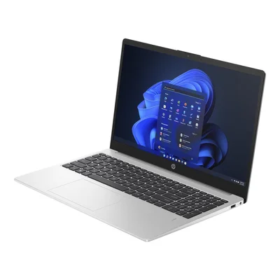 Лаптоп HP 250 G10, 15.6'', FullHD IPS, Intel Core i3, 256 GB SSD, 8 GB RAM, Intel UHD Graphics, сребрист
