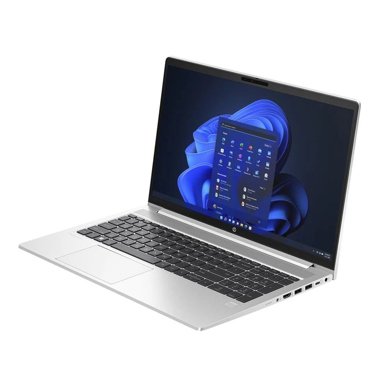 Лаптоп HP Probook 455 G10, 15.6'', FullHD, AMD Ryzen 7, 512 GB SSD, 8 GB RAM, AMD Radeon Graphics, сребрист