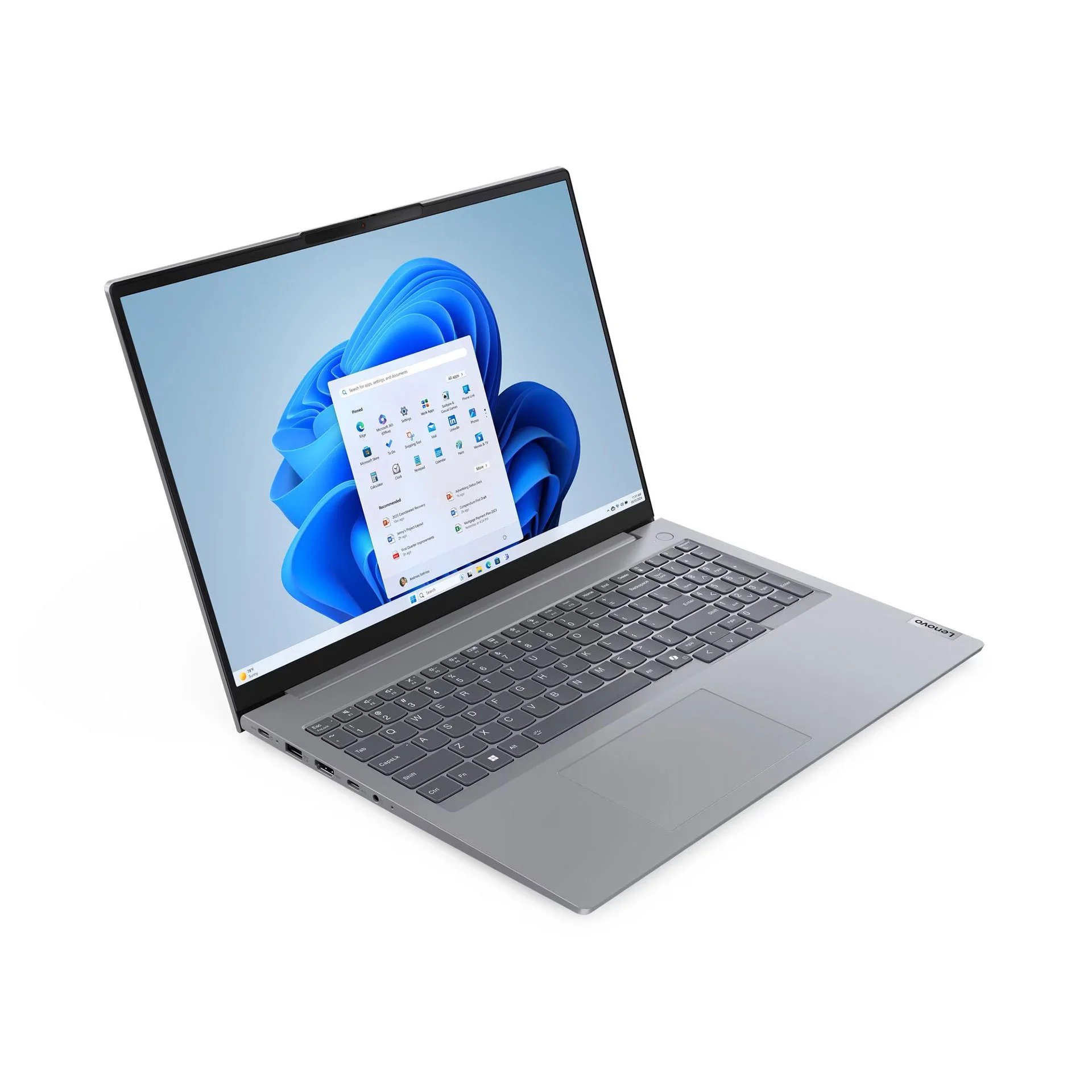 Лаптоп Lenovo Thinkbook 16 G7, 16'', IPS WUXGA, AMD Ryzen 5, 512 GB SSD, 16 GB RAM