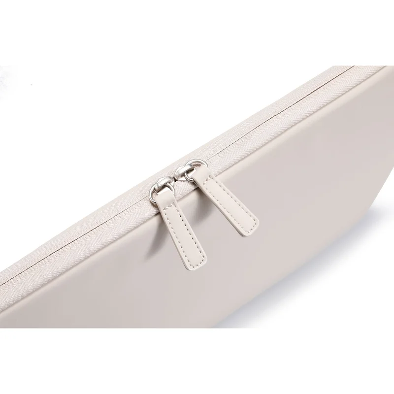 Калъф за лаптоп Kingsons Soft Touch, 14'', бежов