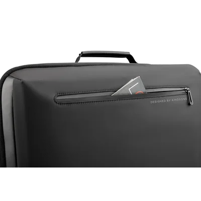 Раница за лаптоп Kingsons Silhouette, 15.6'', 23 L, черна