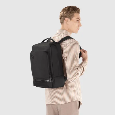 Раница за лаптоп Kingsons Noir Edge, 15.6'', 17 L, черна