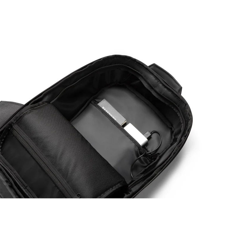 Раница за лаптоп Kingsons Shadow Pro, 15.6'', водоустойчив полиестер/PVC покритие, 20 L, черна