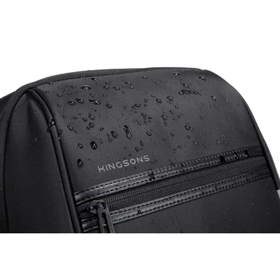 Раница за лаптоп Kingsons Trailtech, 15.6'', 20 L, черна