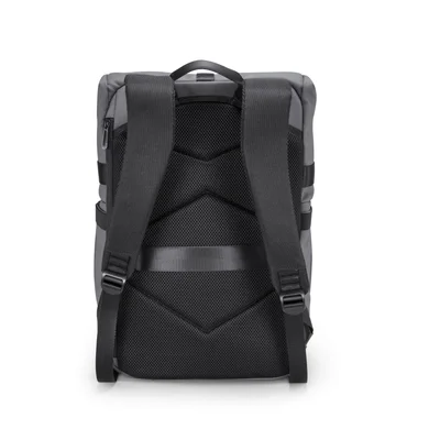 Раница за лаптоп Kingsons Nomad X, 15.6'', водоустойчив полиестер/PVC покритие, 20 L, тъмносива