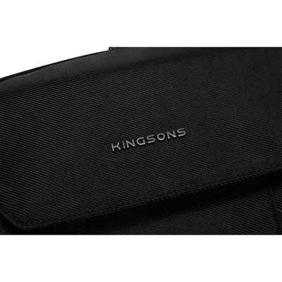 Раница за лаптоп Kingsons Gearmax, 15.6'', 20.5 L, черна