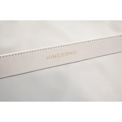 Чанта за лаптоп Kingsons Aura, дамска, 15.6'', бежова