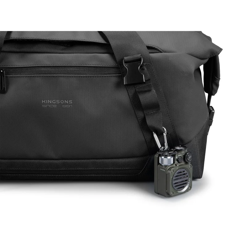 Сак за фитнес и пътуване Kingsons Flexcarry, 3 в 1, черен