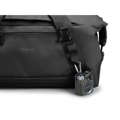 Сак за фитнес и пътуване Kingsons Flexcarry, 3 в 1, черен
