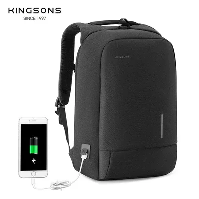 Раница Kingsons Metroshield, 17'', сива