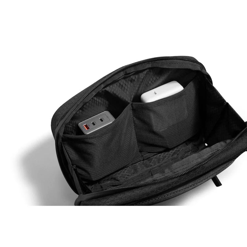 Чанта за през рамо Kingsons Trackguard, черна