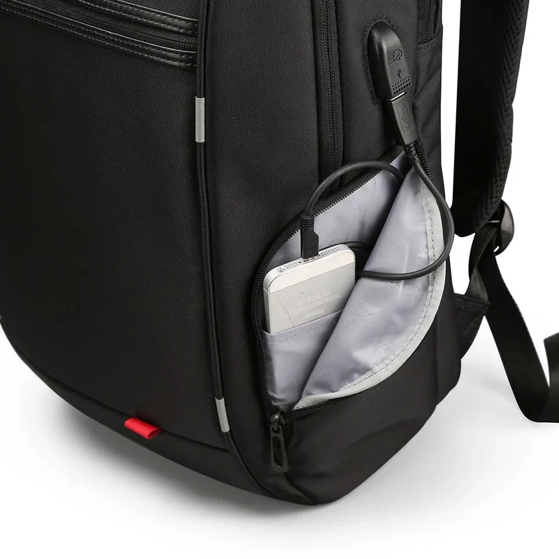 Раница за лаптоп Kingsons Trailtech, 17'', 27 L, черна
