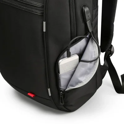 Раница за лаптоп Kingsons Trailtech, 17'', 27 L, черна