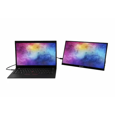 Монитор Verbatim PMT-14, 14'', Touchscreen, FullHD, 6 ms, IPS, 16:9, 250 cd/m2