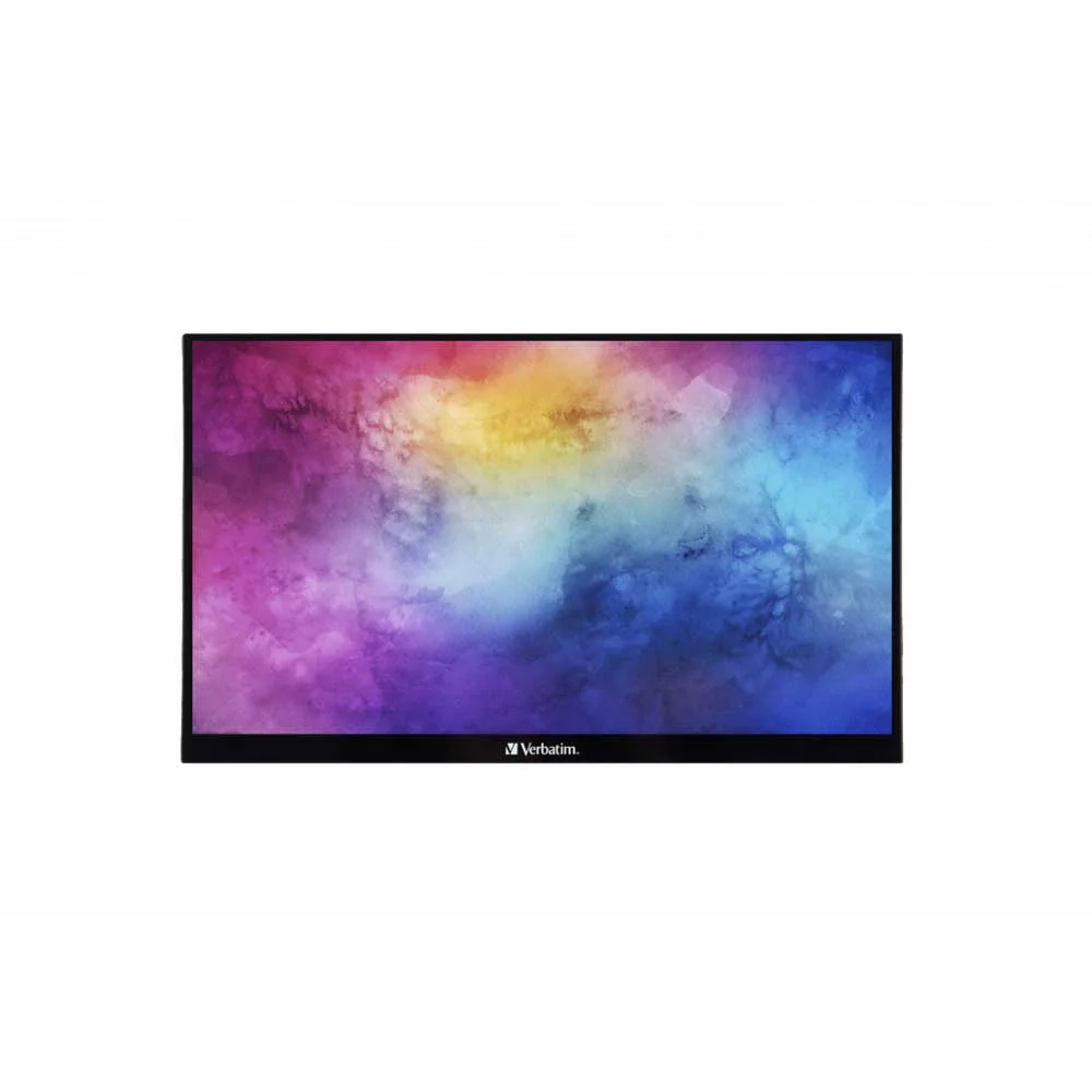 Монитор Verbatim PMT-15, 15.6'', Touchscreen, FullHD, 6 ms, IPS, 16:9, 250 cd/m2