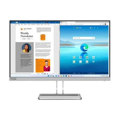 Монитор Lenovo L27i-40, 27'', WLED, 300 cd/m2, IPS, 16:9, сив