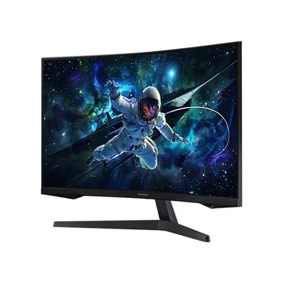 Монитор Samsung Odyssey G5, 27CG552, 27'', VA, QHD, 2560 x 1440, 300 cd/m2, 1 ms, HDMI, 16:9, черен