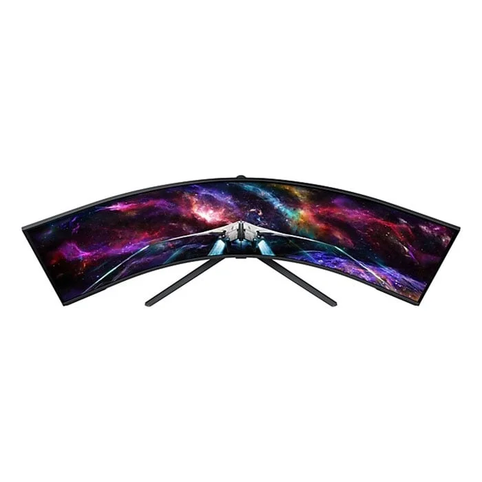 Монитор Samsung G95NC, 57'', DUltra HD, VA, 7680 х 2160, 420 cd/m2, 1 ms, 240 Hz, Gaming, извит