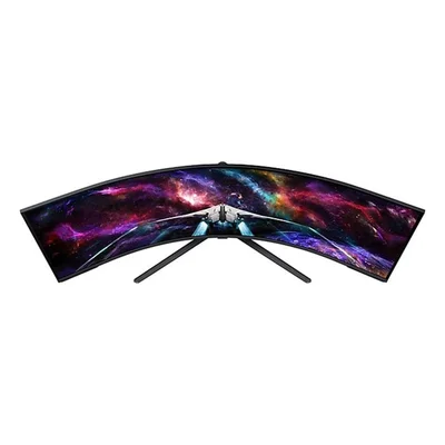 Монитор Samsung G95NC, 57'', DUltra HD, VA, 7680 х 2160, 420 cd/m2, 1 ms, 240 Hz, Gaming, извит