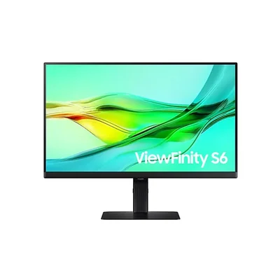 Монитор Samsung S60UD, 24'', QHD, IPS, 3840 х 2160, 350 cd/m2, 5 ms, 100 Hz, Mainstream