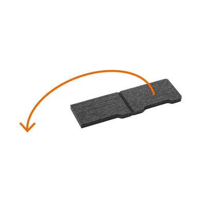 Поставка за монитор Durable Effect, максимално тегло 10 kg, тъмносива