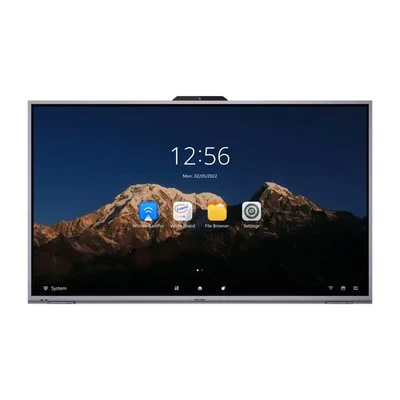 Интерактивен дисплей Hikvision DS-D5B75RB/D, 75'', с камера, DLED, 350 cd/m2, 6 ms