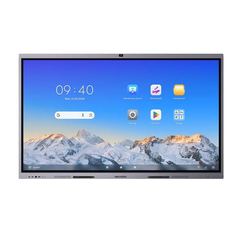 Интерактивен дисплей Hikvision DS-D5C65RB/B, 65'', NFC, с камера, DLED, 400 cd/m2