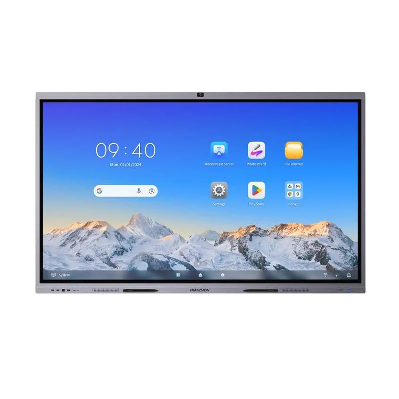 Интерактивен дисплей Hikvision DS-D5C75RB/B, 75'', NFC, с камера, DLED, 400 cd/m2, 60 Hz