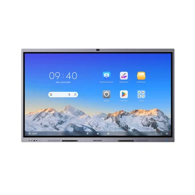 Интерактивен дисплей Hikvision DS-D5C65RB/B, 65'', NFC, EDLA, с камера, DLED, 400 cd/m2, 60 Hz