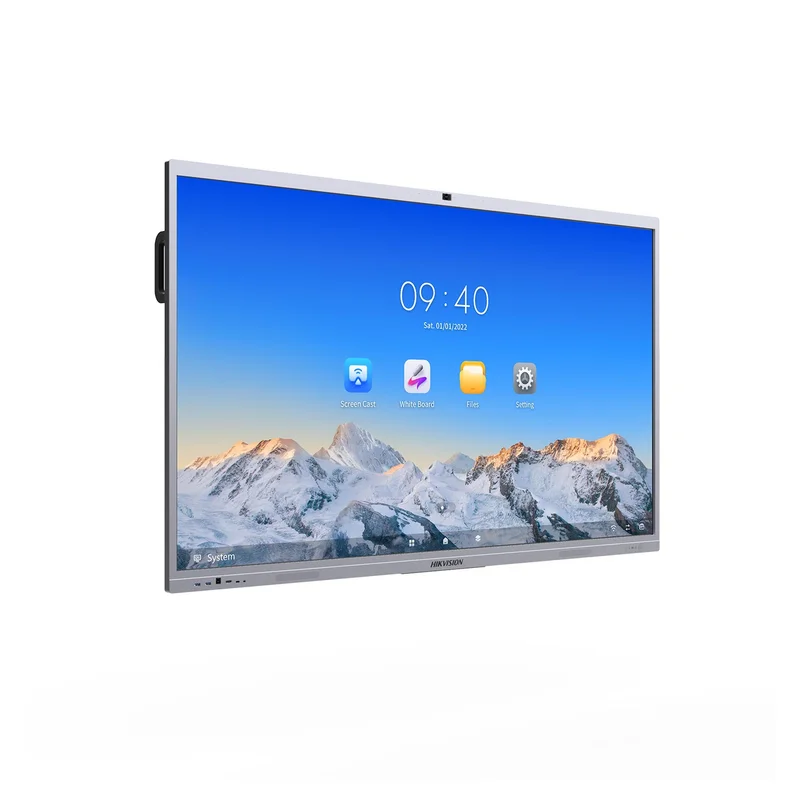 Интерактивен дисплей Hikvision DS-D5C65RB/B, 65'', NFC, EDLA, с камера, DLED, 400 cd/m2, 60 Hz
