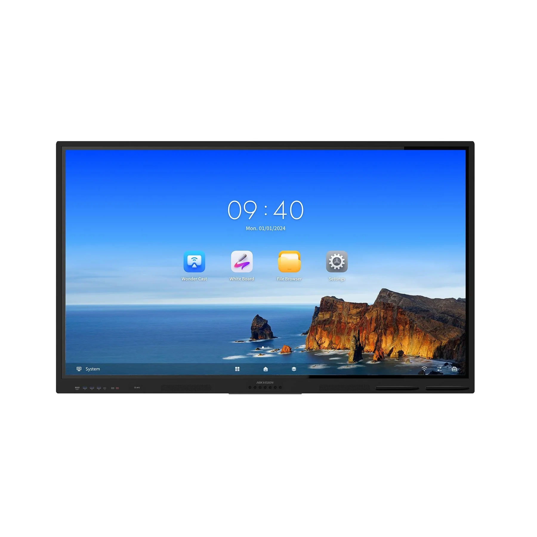 Интерактивен дисплей Hikvision DS-D5B65RB/EL, 65'', DLED, 400 cd/m2, 60 Hz