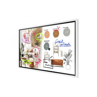 Интерактивен дисплей Samsung Flip WM65FX, 65'', 4k VA, 450 cd/m2, 8 ms, HDMI, Tizen