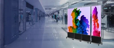 Постер-дисплей Hikvision LED DS-D4218MI-070H(B), P1.8, 600 cd/m2