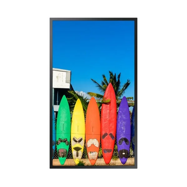 Информационен дисплей за витрина Samsung OM55B, 55'', Ultra HD, 24/7, 3000 cd/m2, 3840 х 2160, HDMI, USB