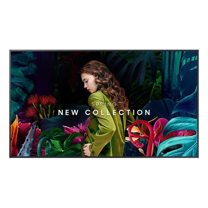 Професионален дисплей Samsung QB75C, 75'', VA, Ultra HD, 16/7, 350 cd/m2, 8 ms