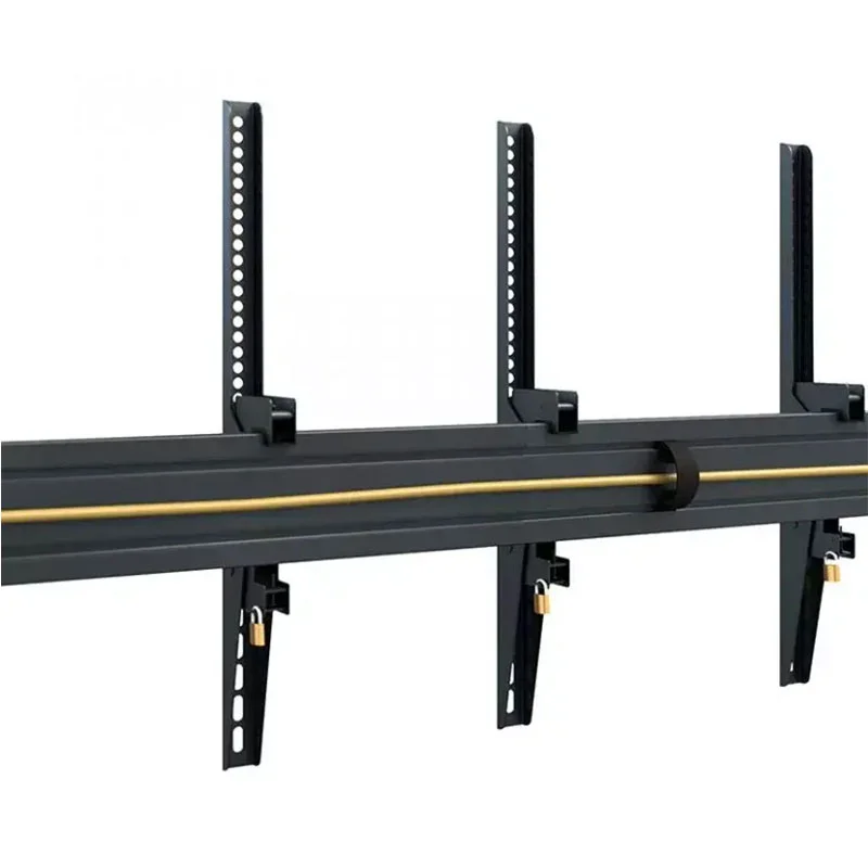 Стойка за два дисплея Hagor Menuboard, за стена, с наклон, вертикална, от 46 до 65''