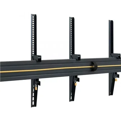 Стойка за два дисплея Hagor Menuboard, за стена, с наклон, вертикална, от 46 до 65''