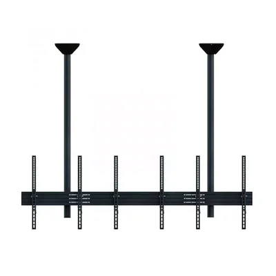 Стойка за три дисплея Hagor Menuboard, за стена, с наклон, вертикална, от 46 до 65''