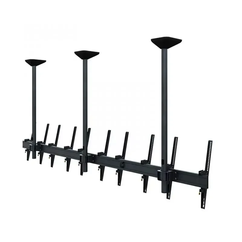 Стойка за пет дисплея Hagor Menuboard, за стена, с наклон, вертикална, от 46 до 65''