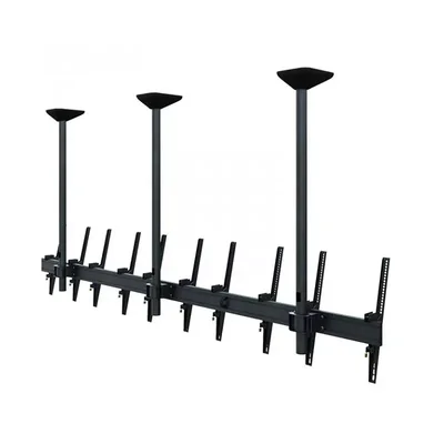 Стойка за пет дисплея Hagor Menuboard, за стена, с наклон, вертикална, от 46 до 65''
