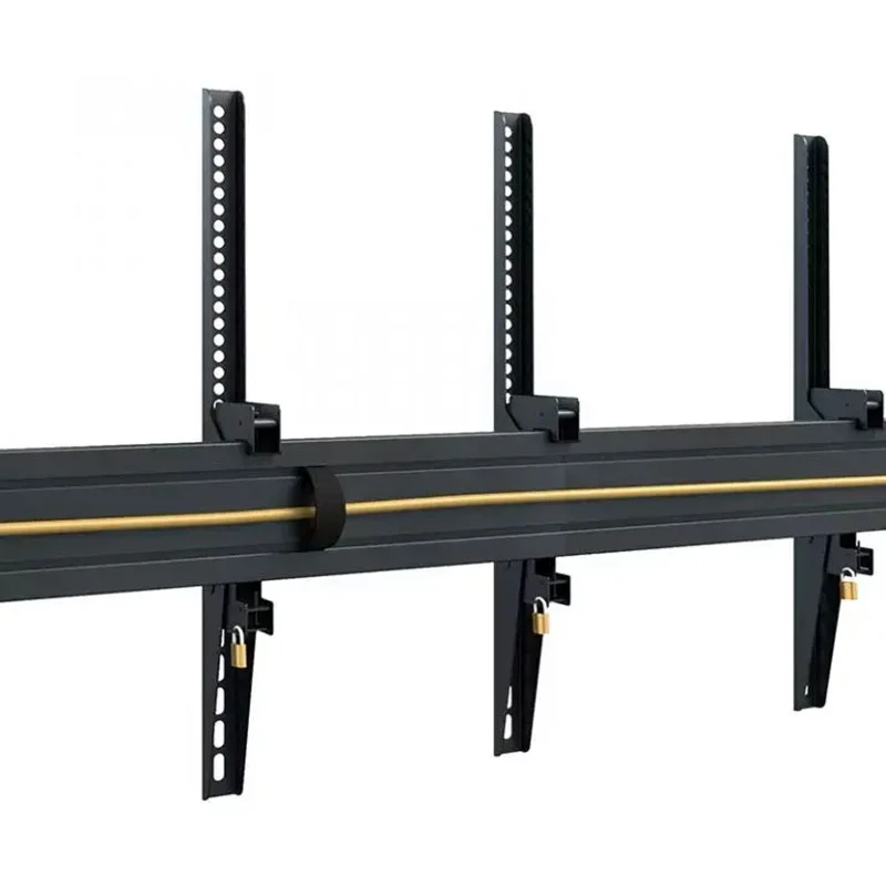 Стойка за пет дисплея Hagor Menuboard, за стена, с наклон, вертикална, от 46 до 65''