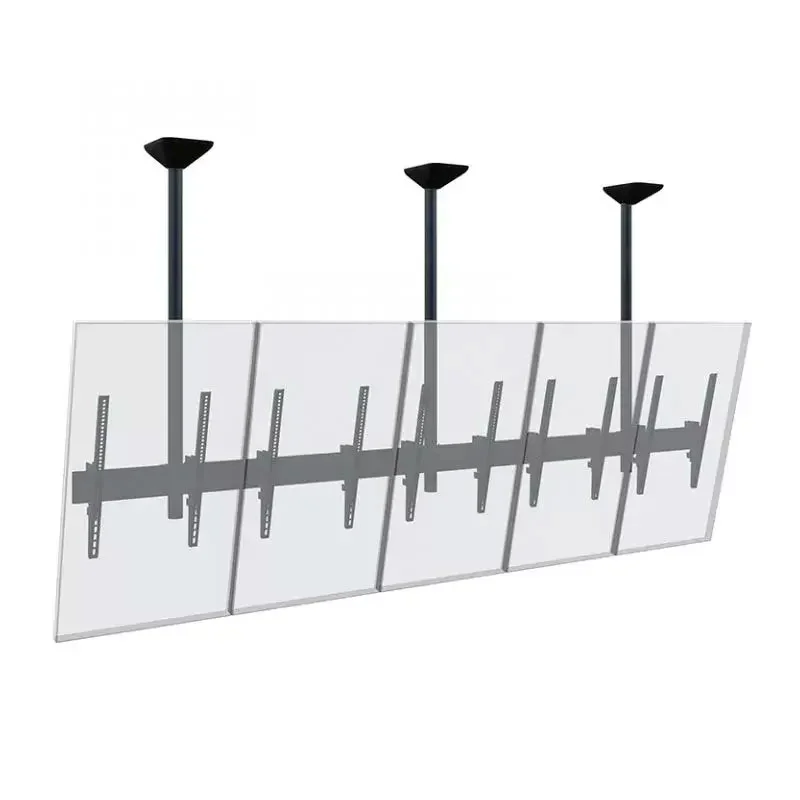 Стойка за пет дисплея Hagor Menuboard, за стена, с наклон, вертикална, от 46 до 65''
