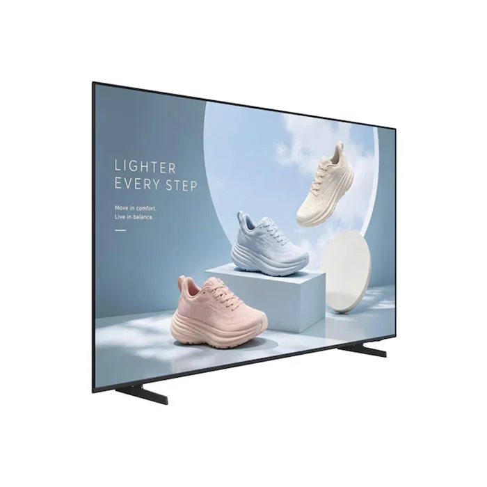 Смарт телевизор Samsung BE85HX-H, 85'', 4K Ultra HD, HDR10+, Tizen Business, 16/7, 3 HDMI, 1 USB