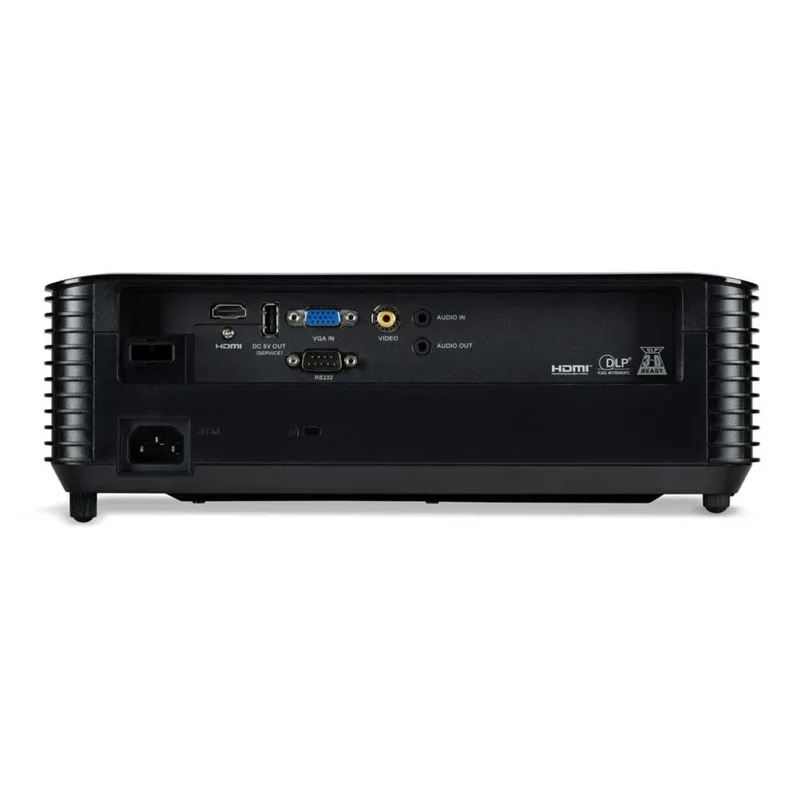 Проектор Acer X1228i, DLP, XGA, 4800 lm, HDMI, VGA, USB, 4:3, минимално разстояние до екрана 1 m, максимално разстояние до екрана 10 m, UHP, 2.8 kg