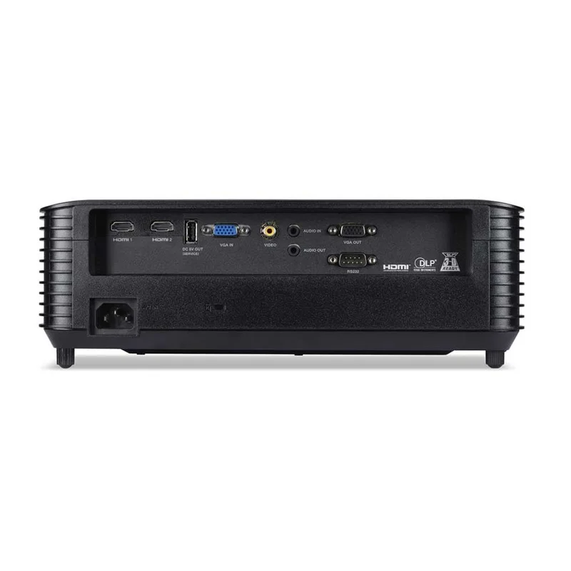 Проектор Acer X1328, DLP, 1280 x 600, 5000 lm, WXGA, HDMI, минимално разстояние до екрана 0.75 m, максимално разстояние до екрана 7.62 m, 2.8 kg