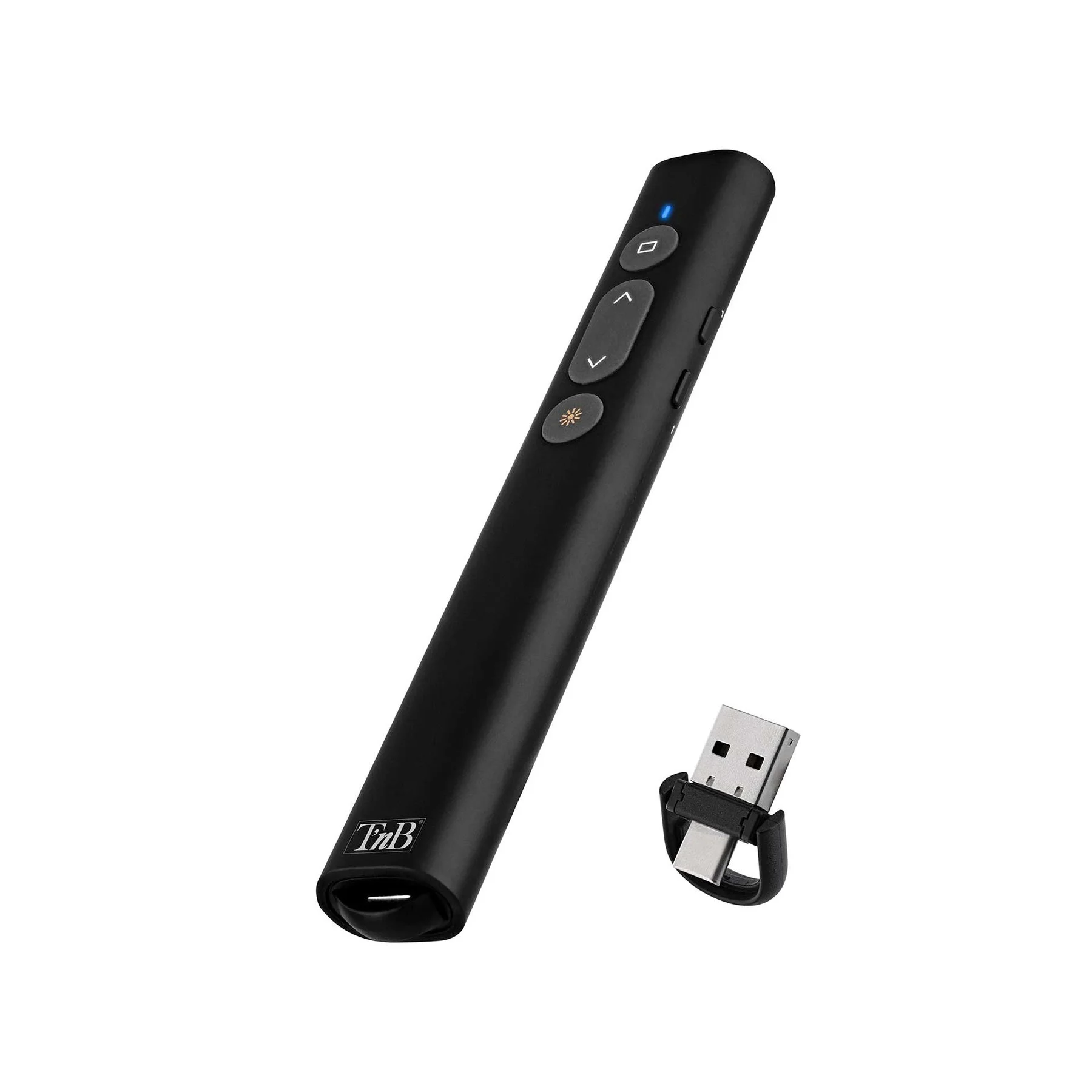 Показалка TNB Presenter, безжична, USB Type-A & USB Type-C, обхват 20 m