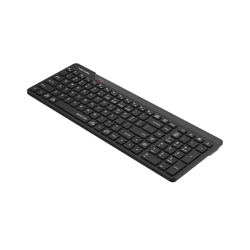 Клавиатура A4Tech Fstyler FBK23, безшумна, 2.4 GHz, Bluetooth, Nano USB, AA, черна